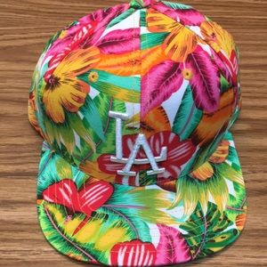 LA Dodgers Hawaiian SnapBack